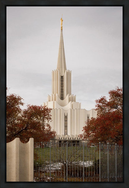 Jordan River Crimson & Wool Gallery Wrap