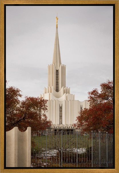 Jordan River Crimson & Wool Gallery Wrap