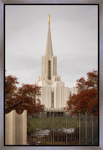 Jordan River Crimson & Wool Gallery Wrap