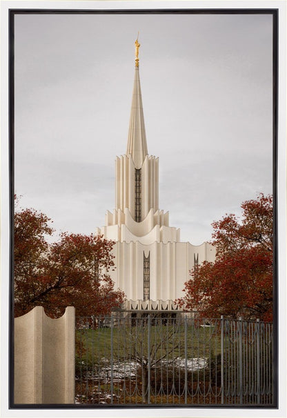 Jordan River Crimson & Wool Gallery Wrap