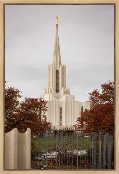 Jordan River Crimson & Wool Gallery Wrap