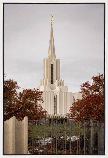 Jordan River Crimson & Wool Gallery Wrap