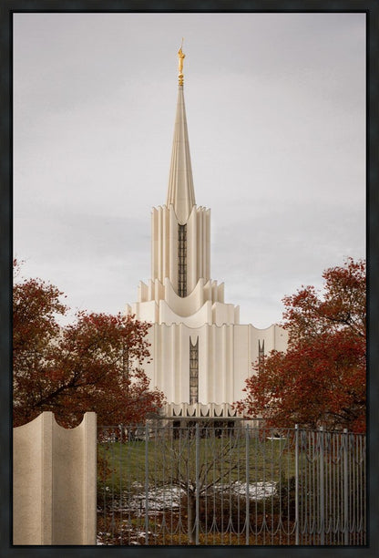 Jordan River Crimson & Wool Gallery Wrap