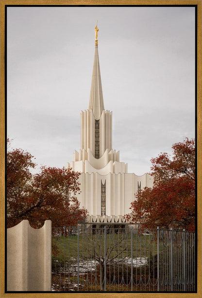 Jordan River Crimson & Wool Gallery Wrap