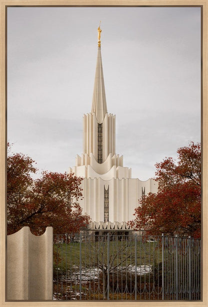 Jordan River Crimson & Wool Gallery Wrap