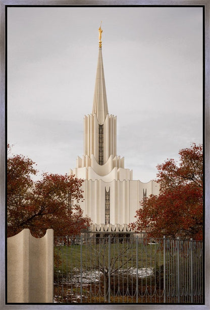 Jordan River Crimson & Wool Gallery Wrap