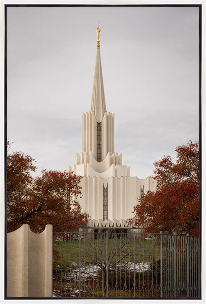 Jordan River Crimson & Wool Gallery Wrap