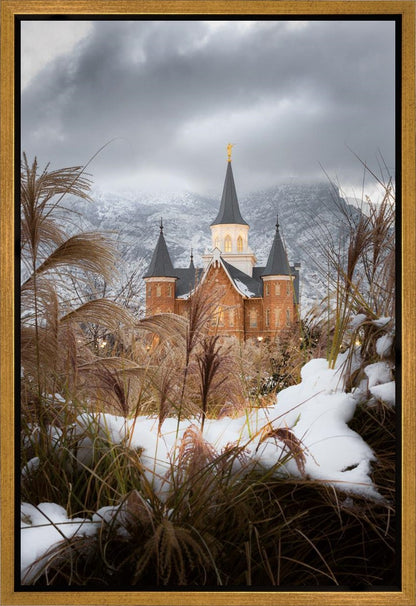 Provo City Center Winter Warmth Gallery Wrap