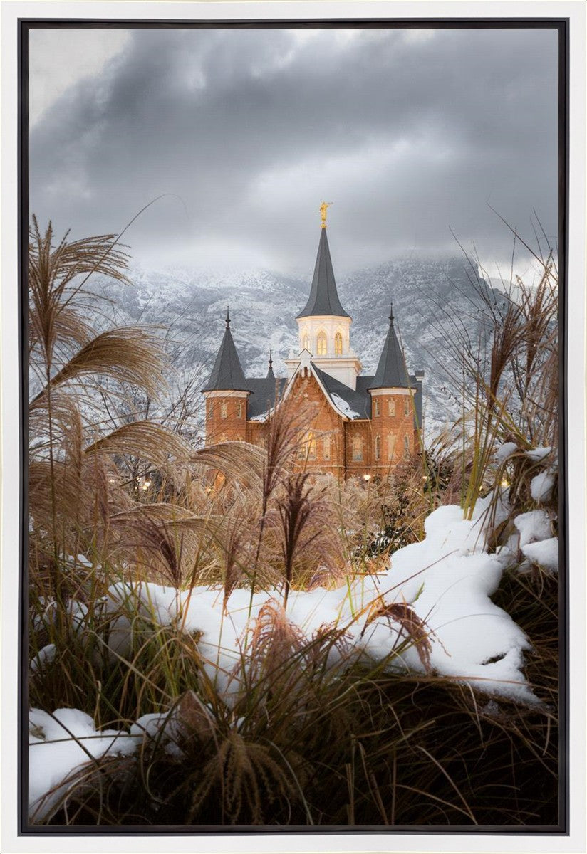 Provo City Center Winter Warmth Gallery Wrap