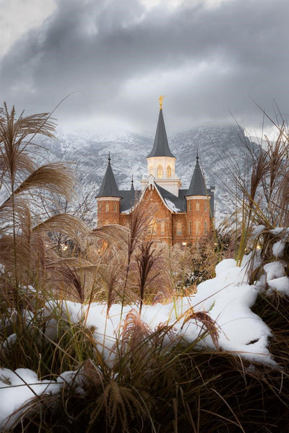 Provo City Center Winter Warmth Gallery Wrap