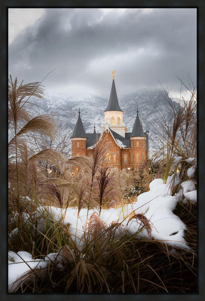 Provo City Center Winter Warmth Gallery Wrap