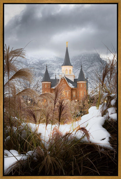 Provo City Center Winter Warmth Gallery Wrap