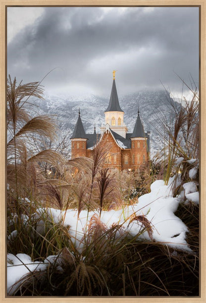 Provo City Center Winter Warmth Gallery Wrap