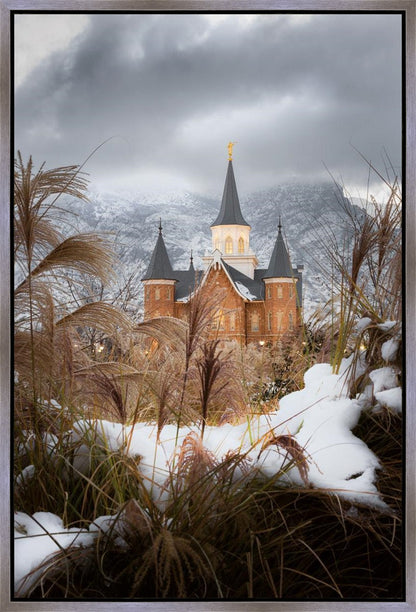 Provo City Center Winter Warmth Gallery Wrap