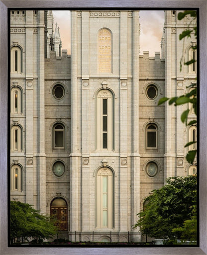 Salt Lake The Morning Breaks Gallery Wrap