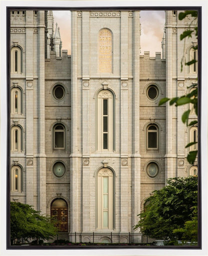 Salt Lake The Morning Breaks Gallery Wrap