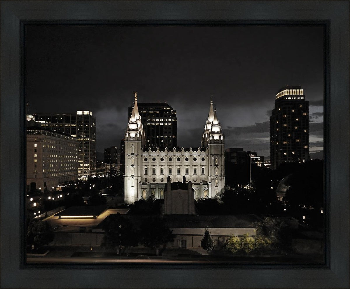 Salt Lake Summer's Eve Gallery Wrap