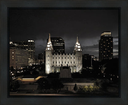 Salt Lake Summer's Eve Gallery Wrap