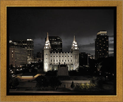 Salt Lake Summer's Eve Gallery Wrap