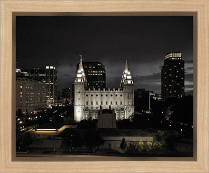 Salt Lake Summer's Eve Gallery Wrap