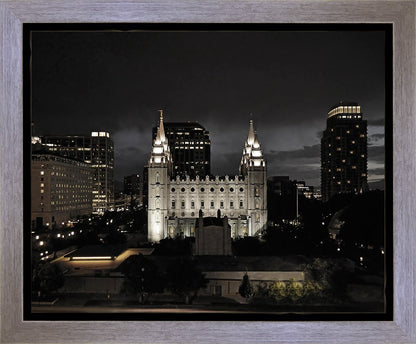 Salt Lake Summer's Eve Gallery Wrap