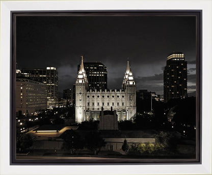 Salt Lake Summer's Eve Gallery Wrap