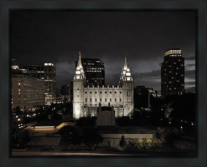 Salt Lake Summer's Eve Gallery Wrap