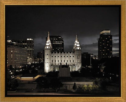 Salt Lake Summer's Eve Gallery Wrap