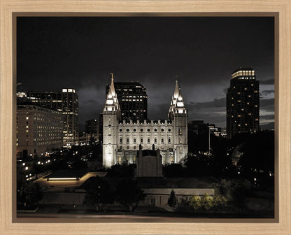 Salt Lake Summer's Eve Gallery Wrap