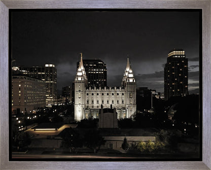 Salt Lake Summer's Eve Gallery Wrap