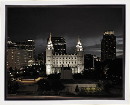 Salt Lake Summer's Eve Gallery Wrap