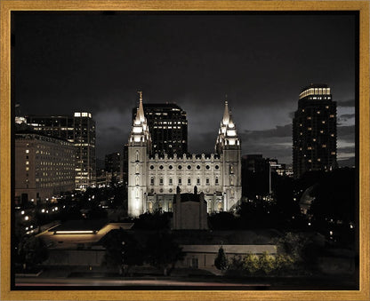 Salt Lake Summer's Eve Gallery Wrap