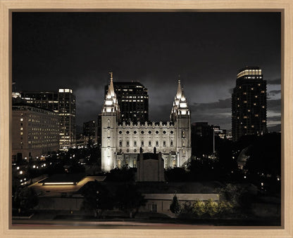 Salt Lake Summer's Eve Gallery Wrap