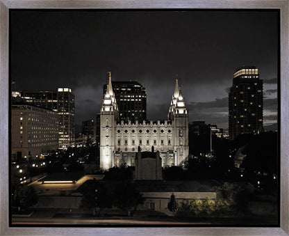 Salt Lake Summer's Eve Gallery Wrap