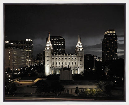 Salt Lake Summer's Eve Gallery Wrap