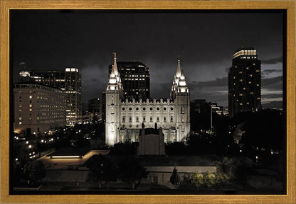 Salt Lake Summer's Eve Gallery Wrap