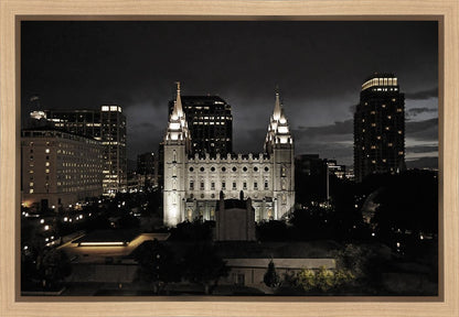 Salt Lake Summer's Eve Gallery Wrap