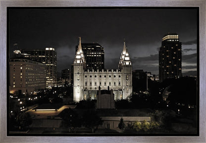 Salt Lake Summer's Eve Gallery Wrap