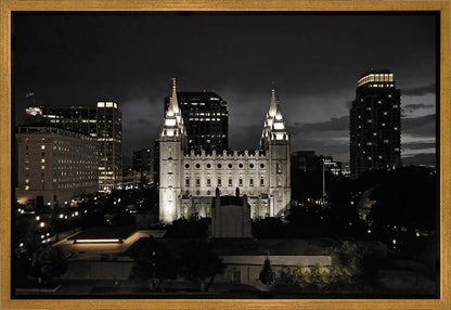 Salt Lake Summer's Eve Gallery Wrap