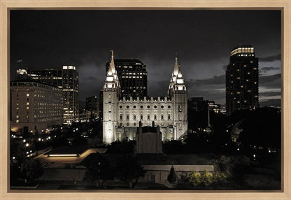 Salt Lake Summer's Eve Gallery Wrap