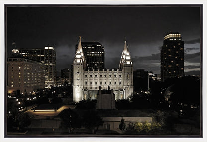 Salt Lake Summer's Eve Gallery Wrap