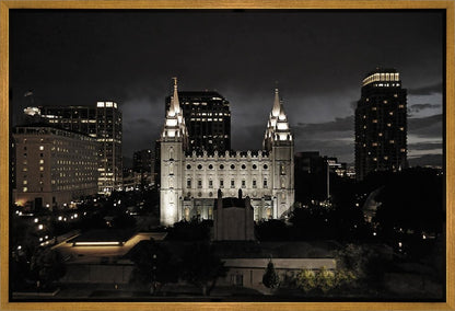 Salt Lake Summer's Eve Gallery Wrap