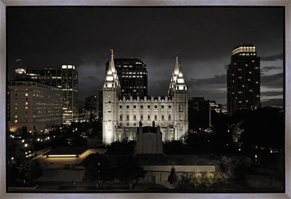 Salt Lake Summer's Eve Gallery Wrap