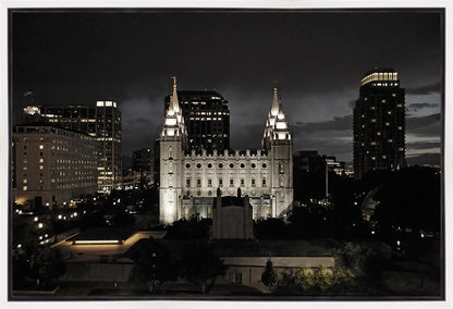 Salt Lake Summer's Eve Gallery Wrap