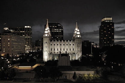 Salt Lake Summer's Eve Gallery Wrap