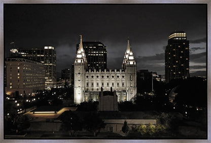 Salt Lake Summer's Eve Gallery Wrap