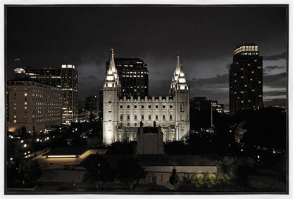 Salt Lake Summer's Eve Gallery Wrap