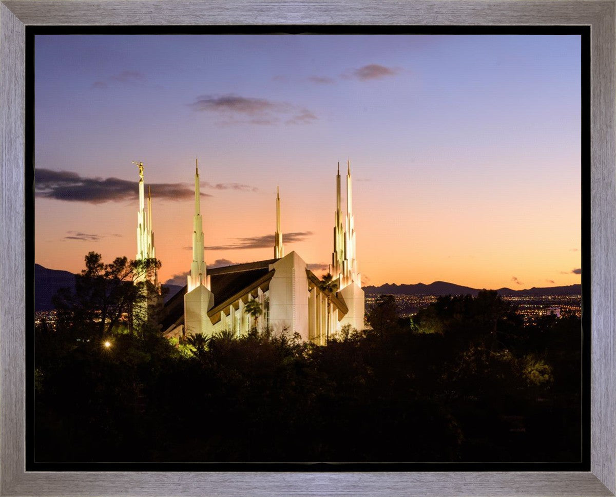 Las Vegas Eventide Gallery Wrap