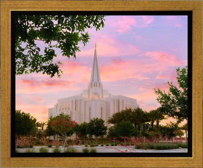 Gilbert Temple Come Seeking Peace Gallery Wrap