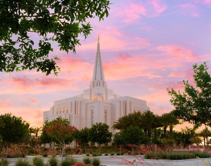 Gilbert Temple Come Seeking Peace Gallery Wrap